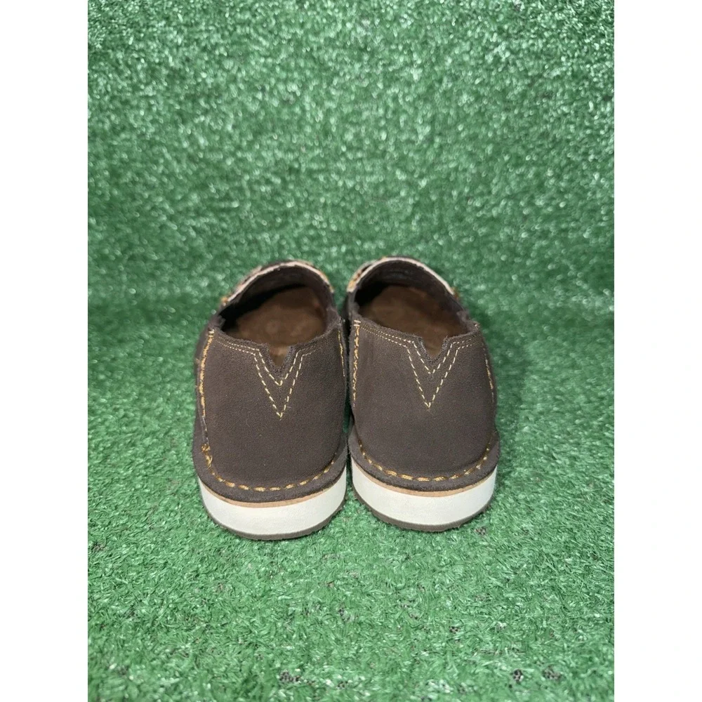 ARIAT Cruiser Shoes Women's Size‎ 6 Brown Slip On Leopard Print Casual Loafer